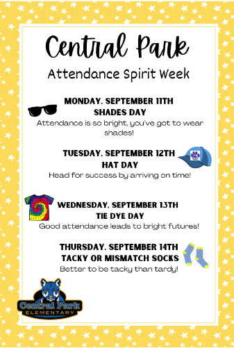  Attendance Spirit Week